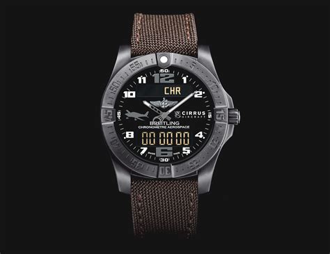 Breitling and Cirrus Team Up on New Aerospace Evo .